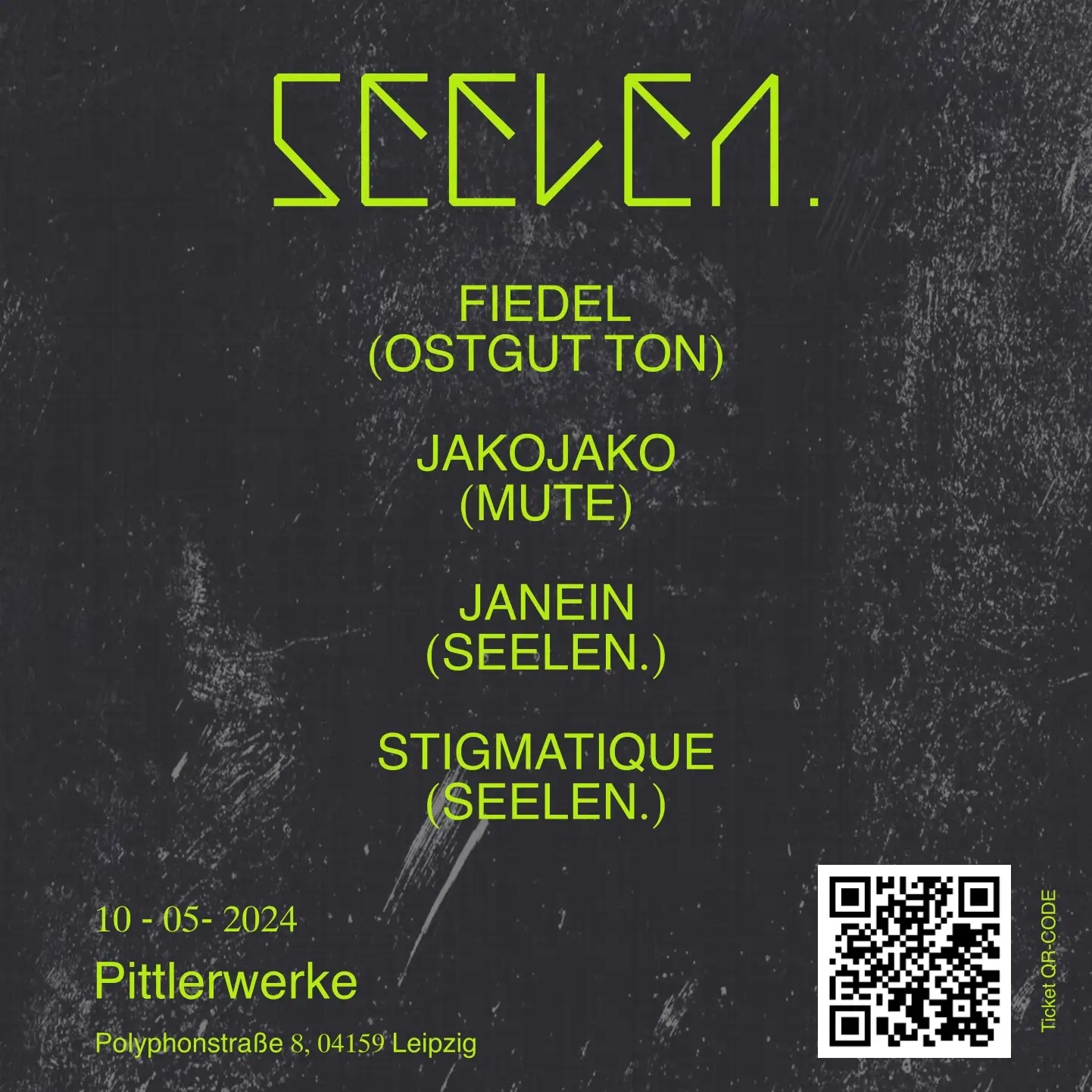 10th May 2024 @ 11:30pm | SEELEN. Records Labelnight 